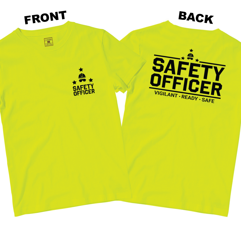 Drifit Shirt: Vigilant Ready Safe (Front and Back)