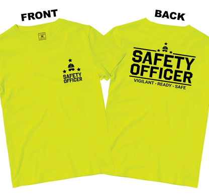Drifit Shirt: Vigilant Ready Safe (Front and Back)