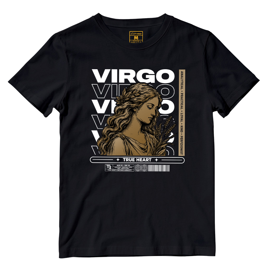 Cotton Shirt: Virgo True Heart
