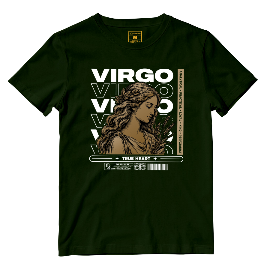 Cotton Shirt: Virgo True Heart