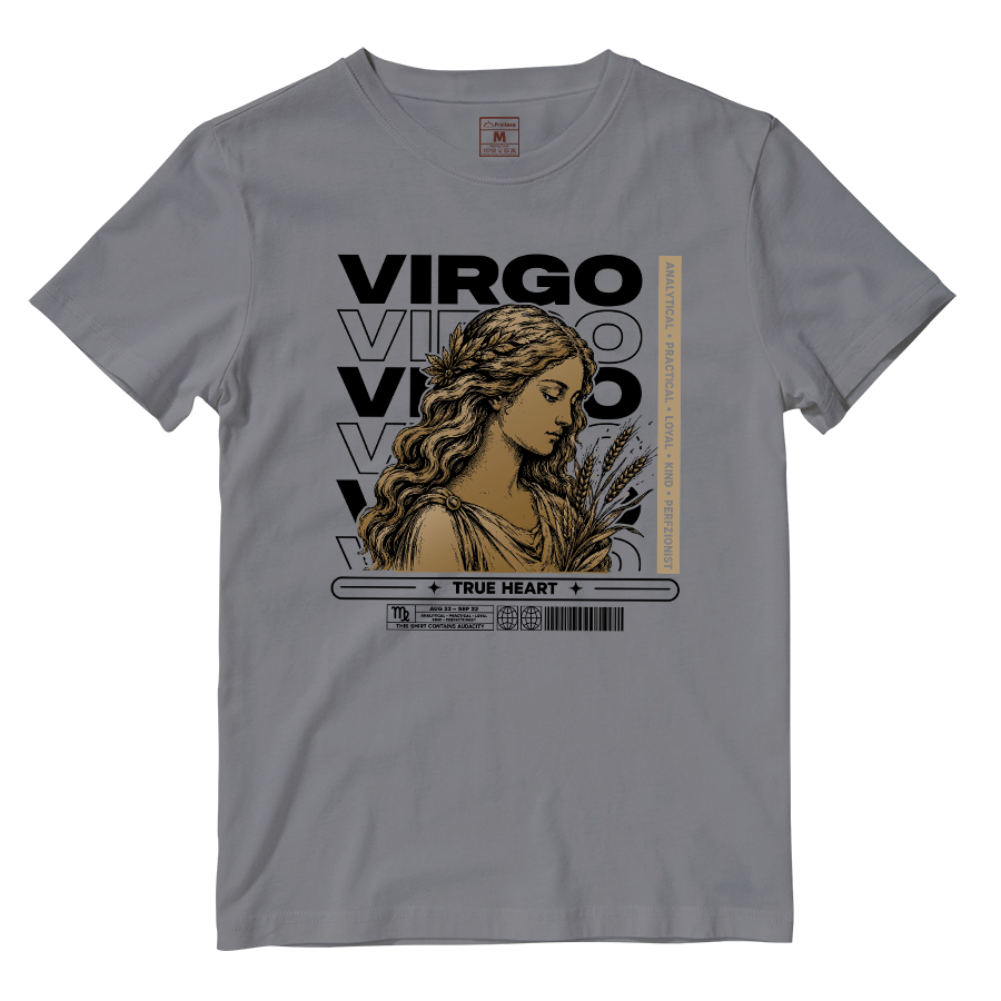 Cotton Shirt: Virgo True Heart