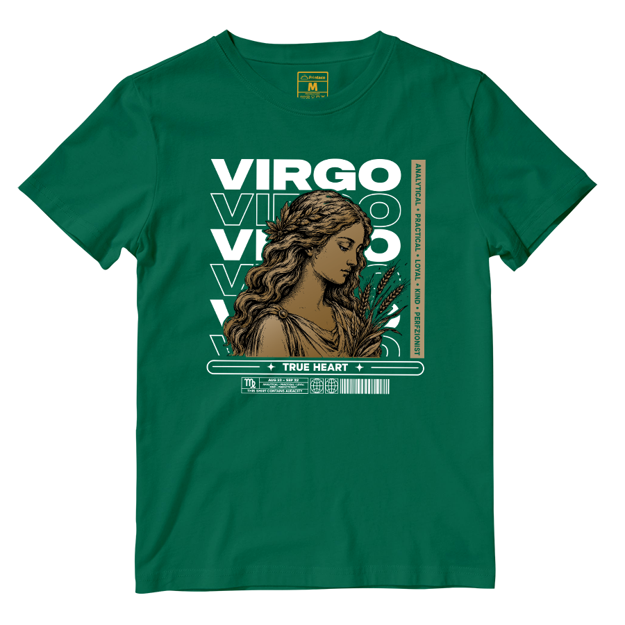 Cotton Shirt: Virgo True Heart