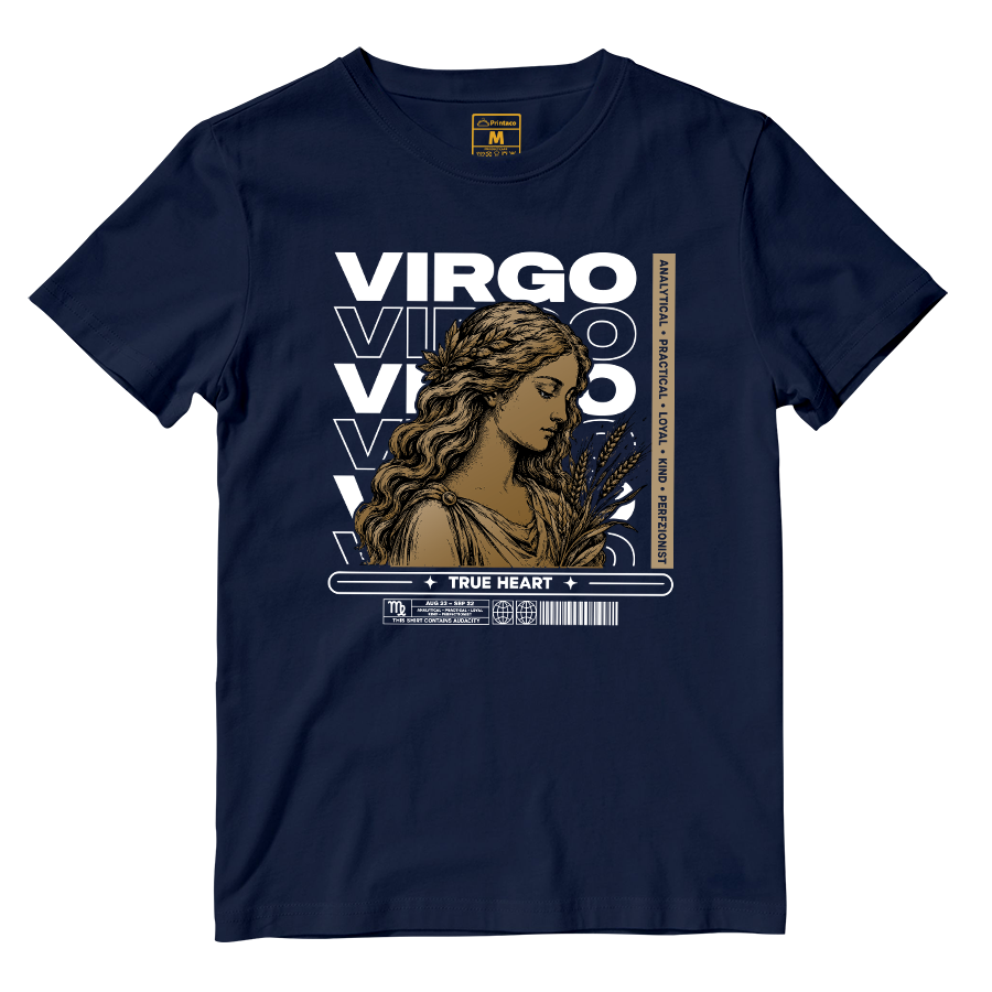 Cotton Shirt: Virgo True Heart