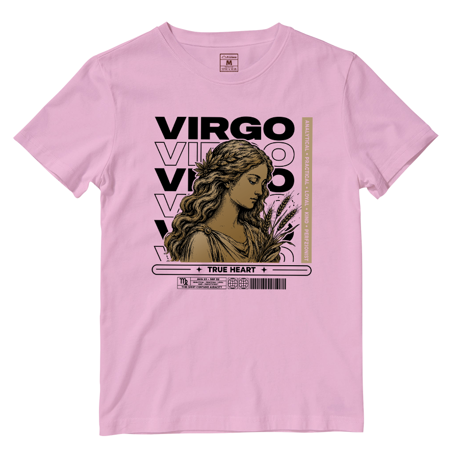 Cotton Shirt: Virgo True Heart