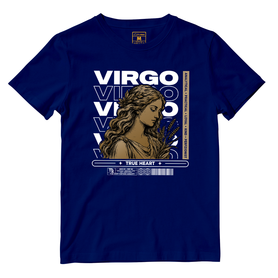 Cotton Shirt: Virgo True Heart