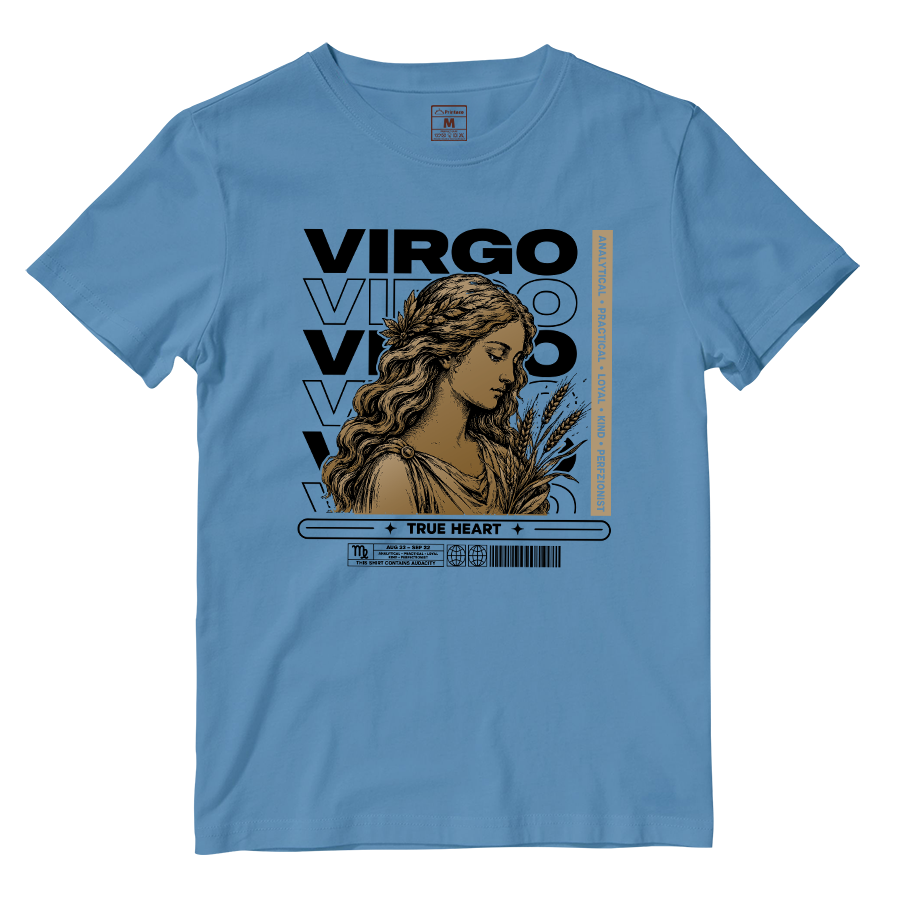 Cotton Shirt: Virgo True Heart