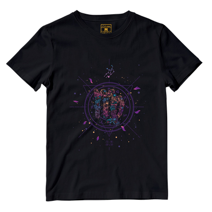 Cotton Shirt: Virgo Floral