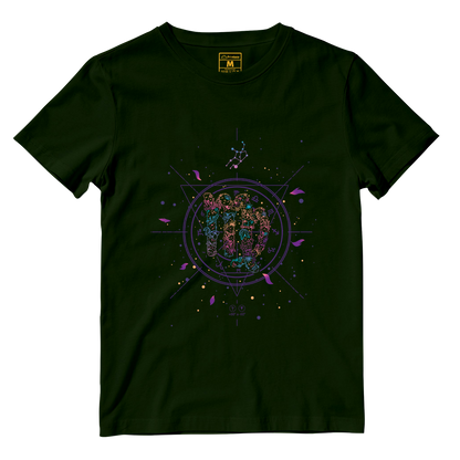 Cotton Shirt: Virgo Floral