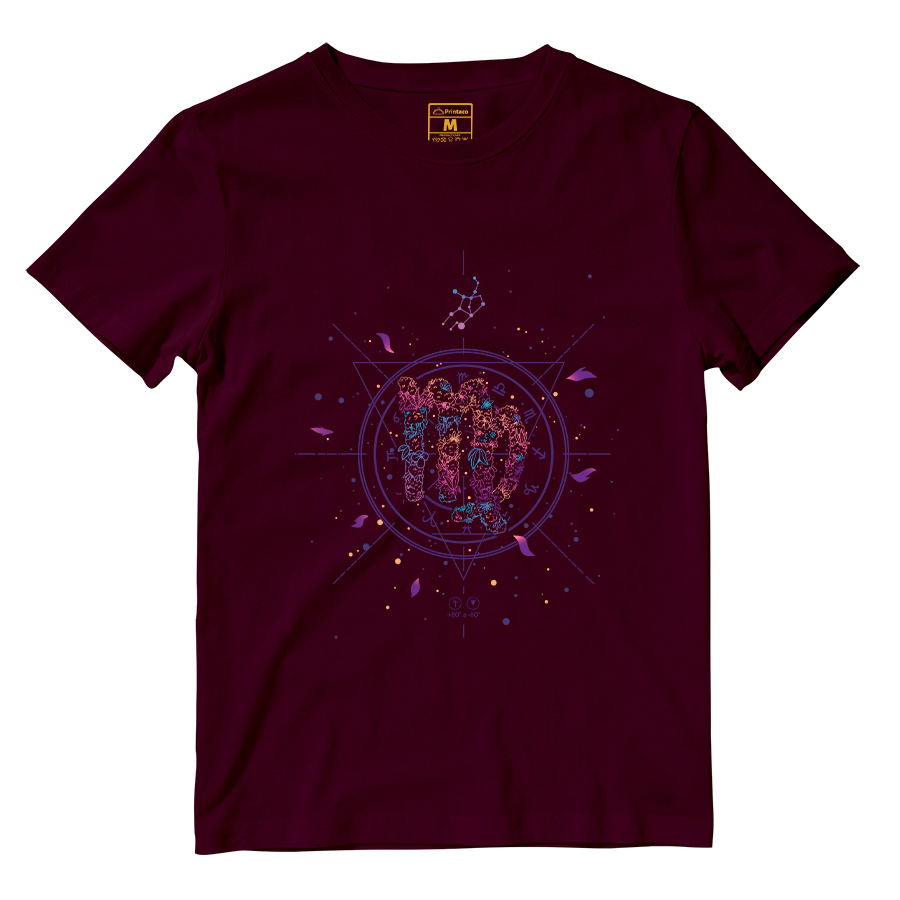 Cotton Shirt: Virgo Floral