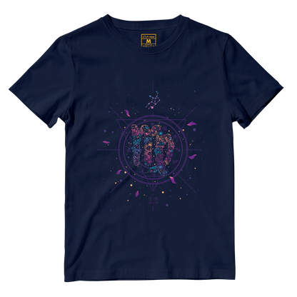 Cotton Shirt: Virgo Floral