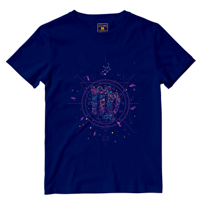 Cotton Shirt: Virgo Floral
