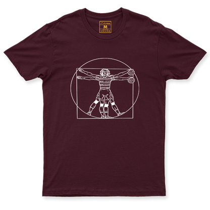 Drifit Shirt: Vitruvian Volleyball