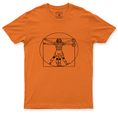 Drifit Shirt: Vitruvian Volleyball