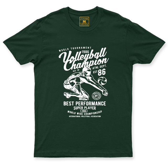 Drifit Shirt: Volleyball Champions