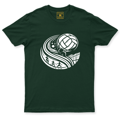 Drifit Shirt: Volleyball Moon