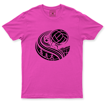 Drifit Shirt: Volleyball Moon