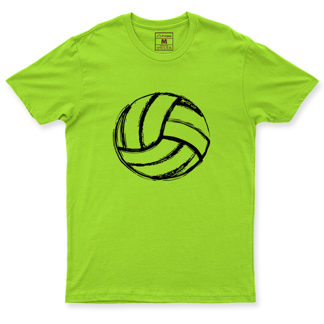 Drifit Shirt: Volleyball Brush