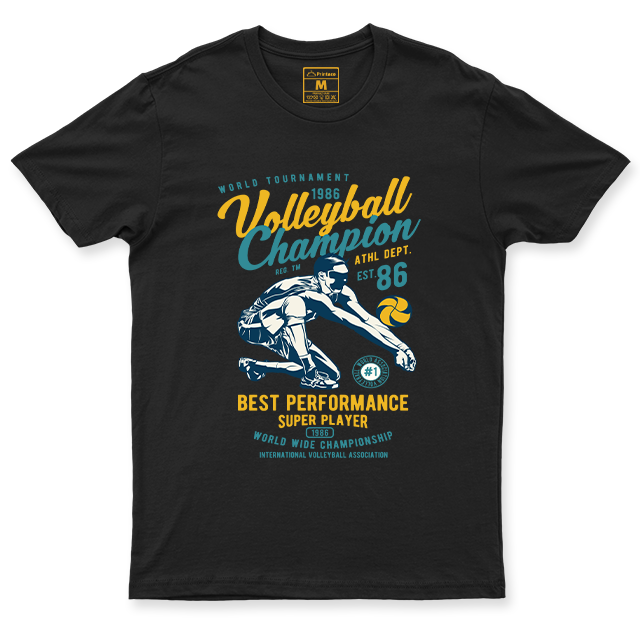 Drifit Shirt: Volleyball Champions