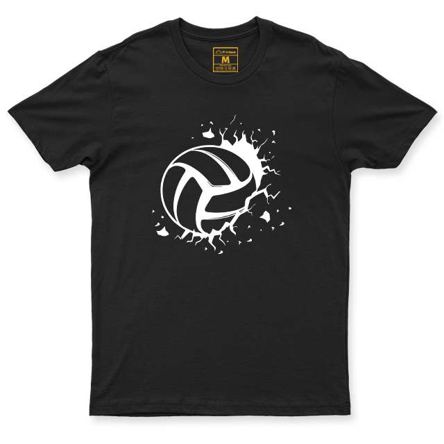 Drifit Shirt: Volleyball Crack