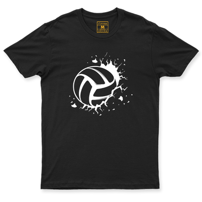 Drifit Shirt: Volleyball Crack