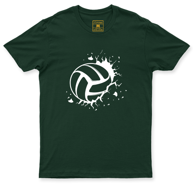 Drifit Shirt: Volleyball Crack