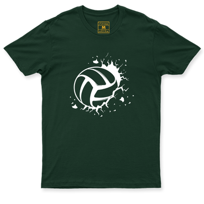 Drifit Shirt: Volleyball Crack