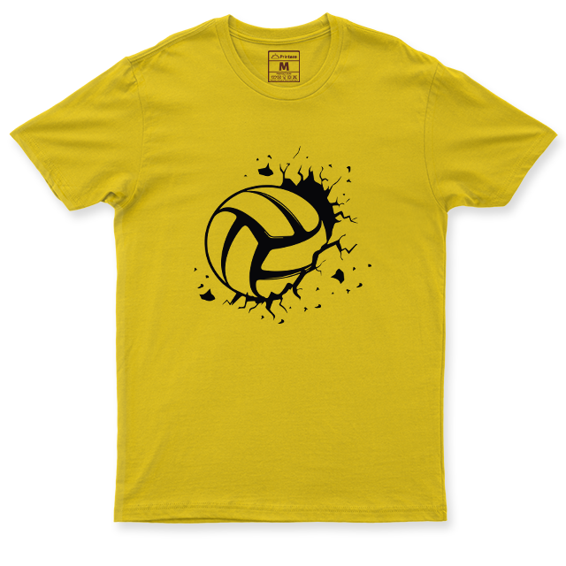 Drifit Shirt: Volleyball Crack