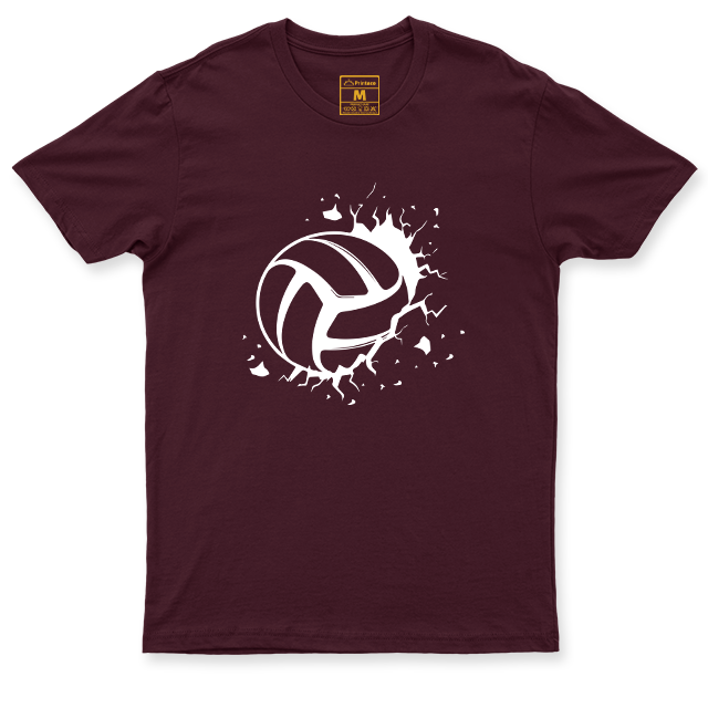 Drifit Shirt: Volleyball Crack