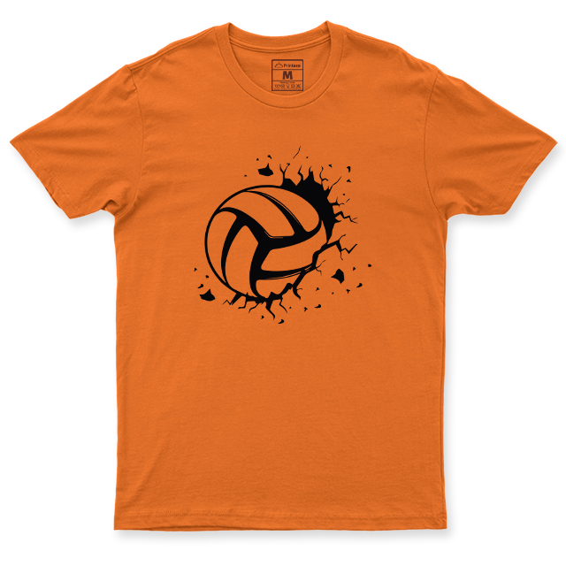 Drifit Shirt: Volleyball Crack