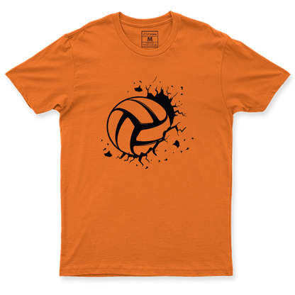 Drifit Shirt: Volleyball Crack