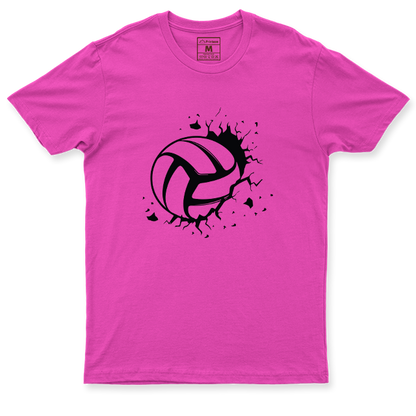 Drifit Shirt: Volleyball Crack