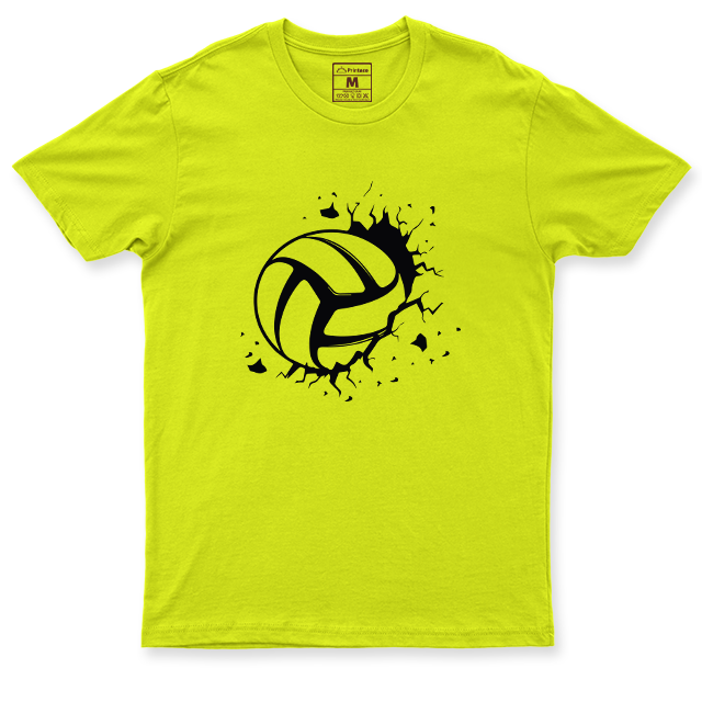 Drifit Shirt: Volleyball Crack