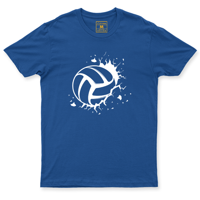 Drifit Shirt: Volleyball Crack