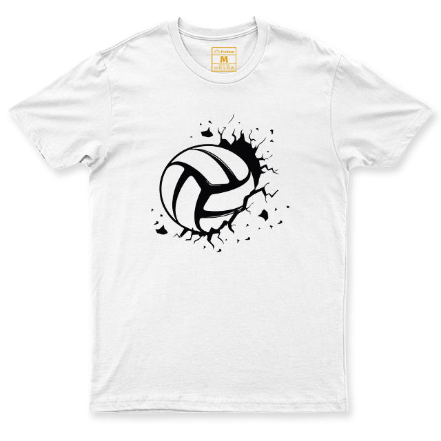 Drifit Shirt: Volleyball Crack