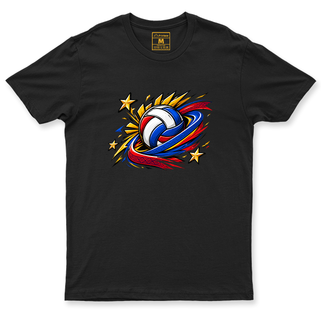 Drifit Shirt: Volleyball Flag