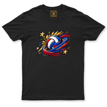 Drifit Shirt: Volleyball Flag
