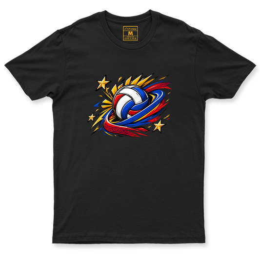 Drifit Shirt: Volleyball Flag