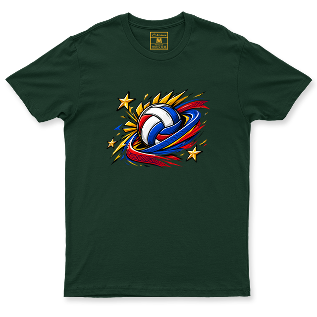 Drifit Shirt: Volleyball Flag