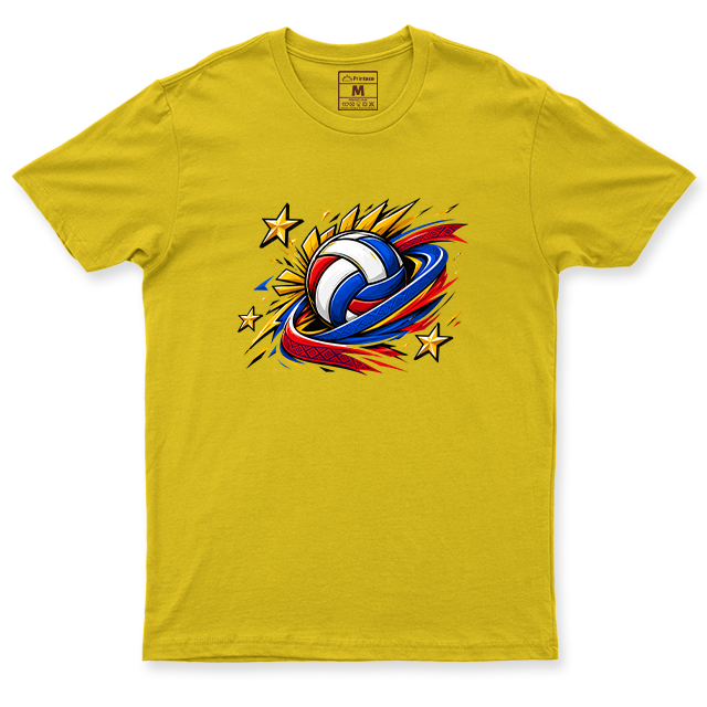 Drifit Shirt: Volleyball Flag