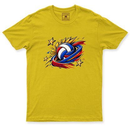 Drifit Shirt: Volleyball Flag