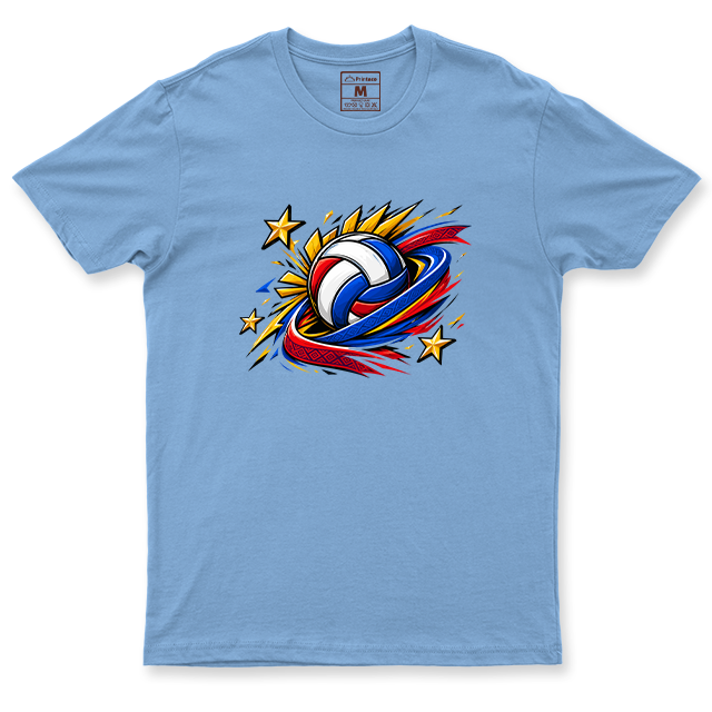 Drifit Shirt: Volleyball Flag