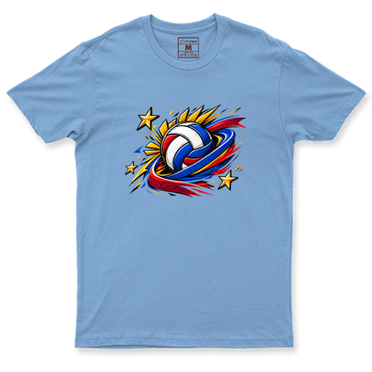 Drifit Shirt: Volleyball Flag