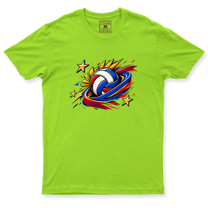 Drifit Shirt: Volleyball Flag