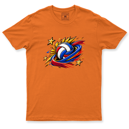 Drifit Shirt: Volleyball Flag
