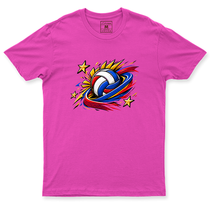 Drifit Shirt: Volleyball Flag
