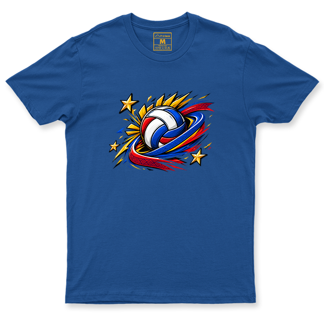 Drifit Shirt: Volleyball Flag