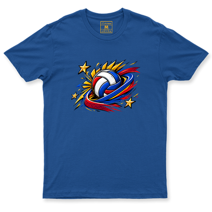Drifit Shirt: Volleyball Flag