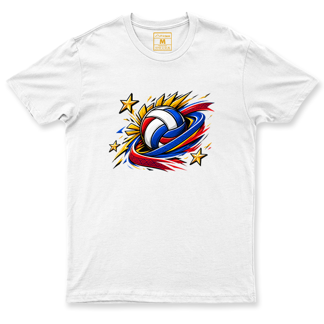 Drifit Shirt: Volleyball Flag