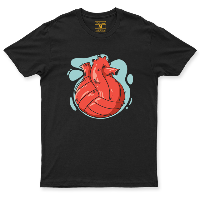 Drifit Shirt: Volleyball Heart