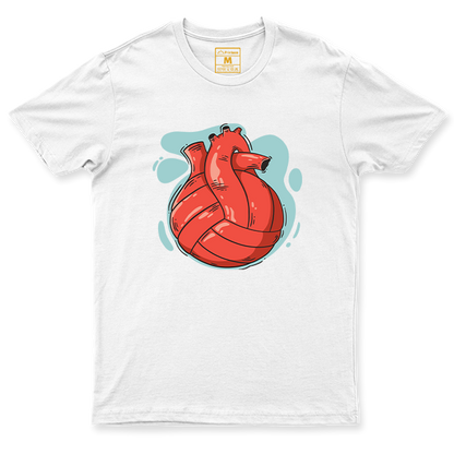 Drifit Shirt: Volleyball Heart